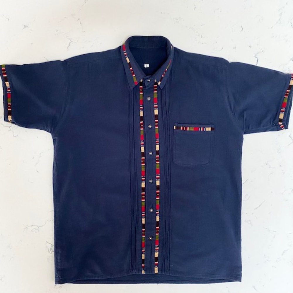 Guatemalan Short Sleeve Button Up